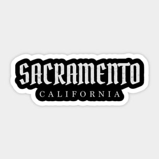 Sacramento, California Sticker